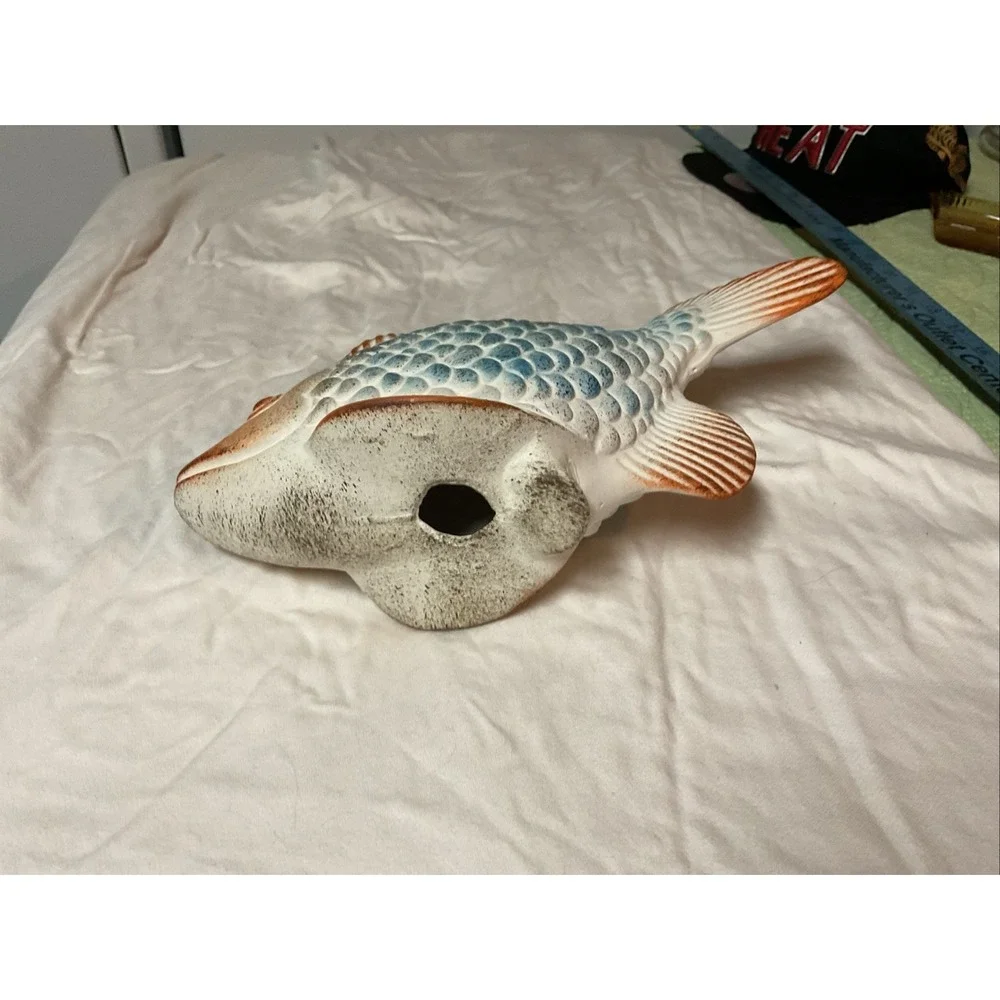 Ceramic Fish Aquatic Home Decor Bathroom Sea Ocean Fish